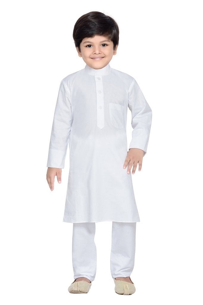 Royal Kurta 100% Cotton Kurta Pyjama Set For Kids - Image 5