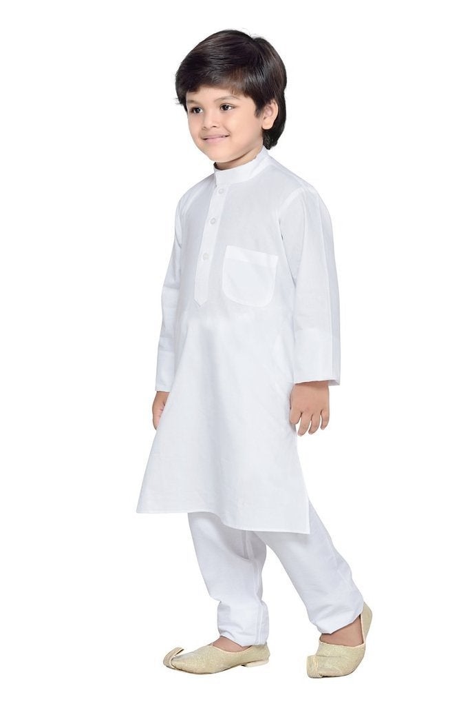 Royal Kurta 100% Cotton Kurta Pyjama Set For Kids - Image 2