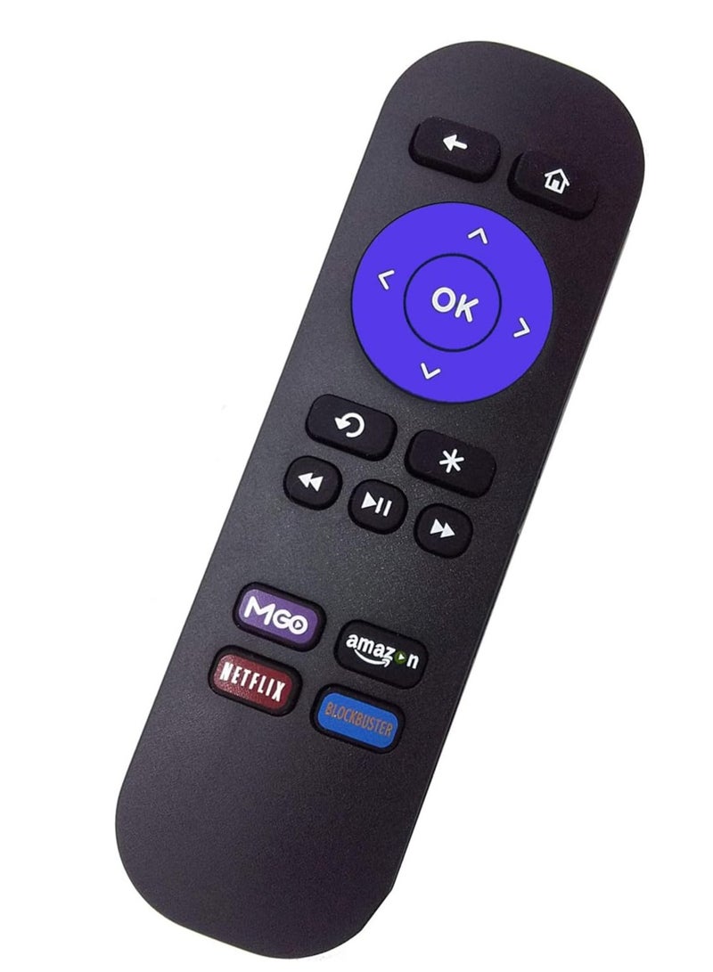 ELTRAZONE Replacement Remote for Roku Models 1, 2, and 3 - Compatible with Roku 1 (LT, HD), Roku 2 (XD, XS), Roku 3 – Does Not Work with Roku Stick or Roku TV - Image 3