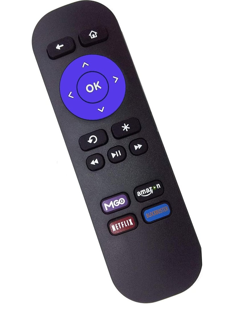 ELTRAZONE Replacement Remote for Roku Models 1, 2, and 3 - Compatible with Roku 1 (LT, HD), Roku 2 (XD, XS), Roku 3 – Does Not Work with Roku Stick or Roku TV - Image 4