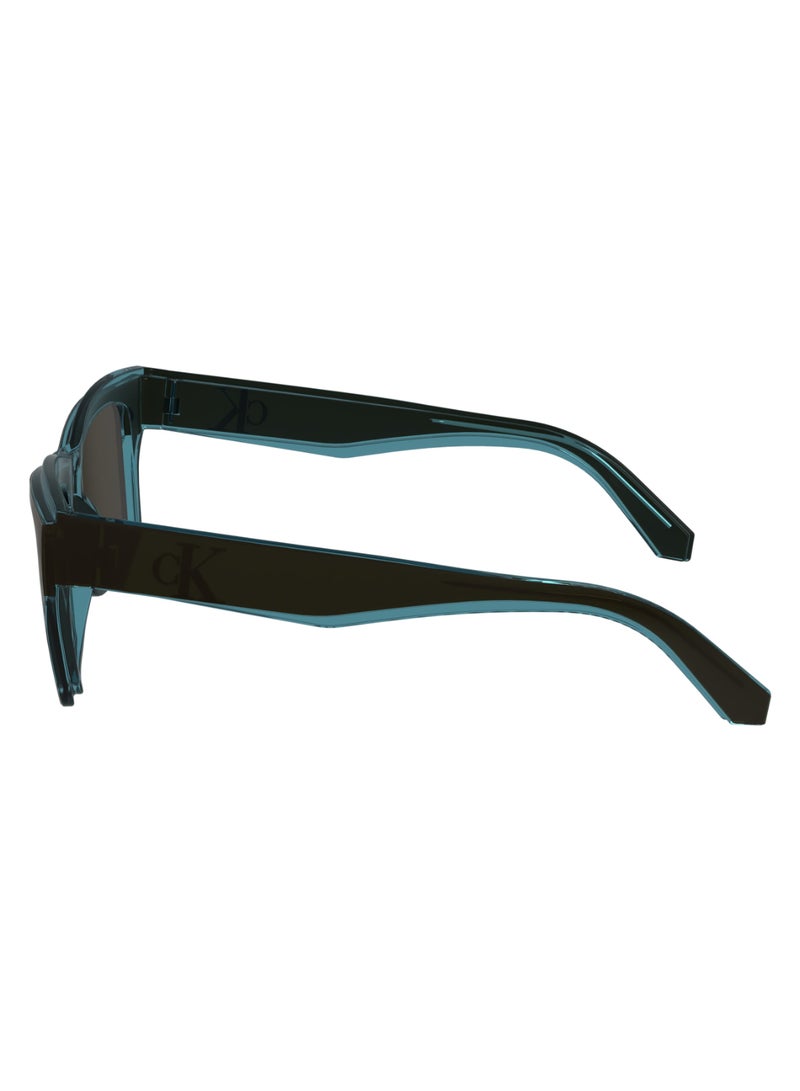 Calvin Klein Jeans إطار كامل بيولوجي إنج-820 مستطيل معدل من كالفن كلاين جينز شمس CKJ24609S 5318 (246) توب - Image 4