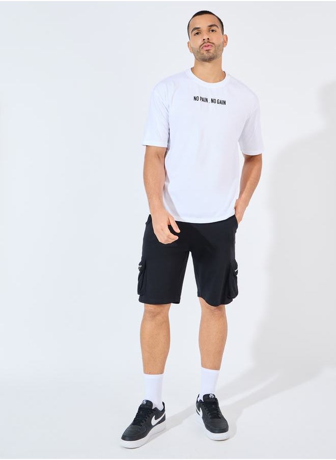Styli - Oversized Back Slogan T-Shirt - Image 1
