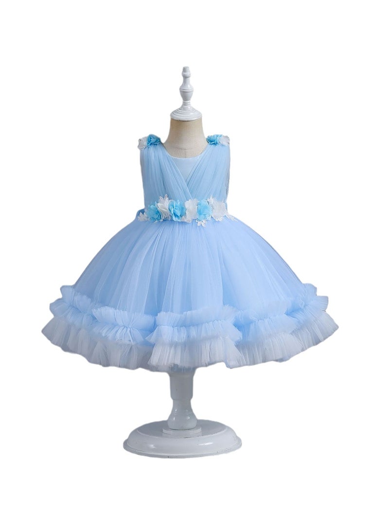 Children's dress tutu cake dress princess dress flower girl Costumes - Image 1