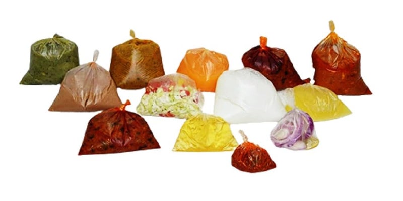 G1 G 1 Virgin Transparent Bags | Multi-Purpose | Use for hot or cold Liquid Packing Material | 6 X 9 Inch | ½ Litre | 100 Pieces | Plastic Polythene Bags - Image 2