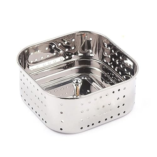 DiBha Stainless Steel Square Paneer Cheese/Tofu/Sprouts Maker/Mould/Press Maker, Color - Silver (Capacity-1000ml) - Image 4