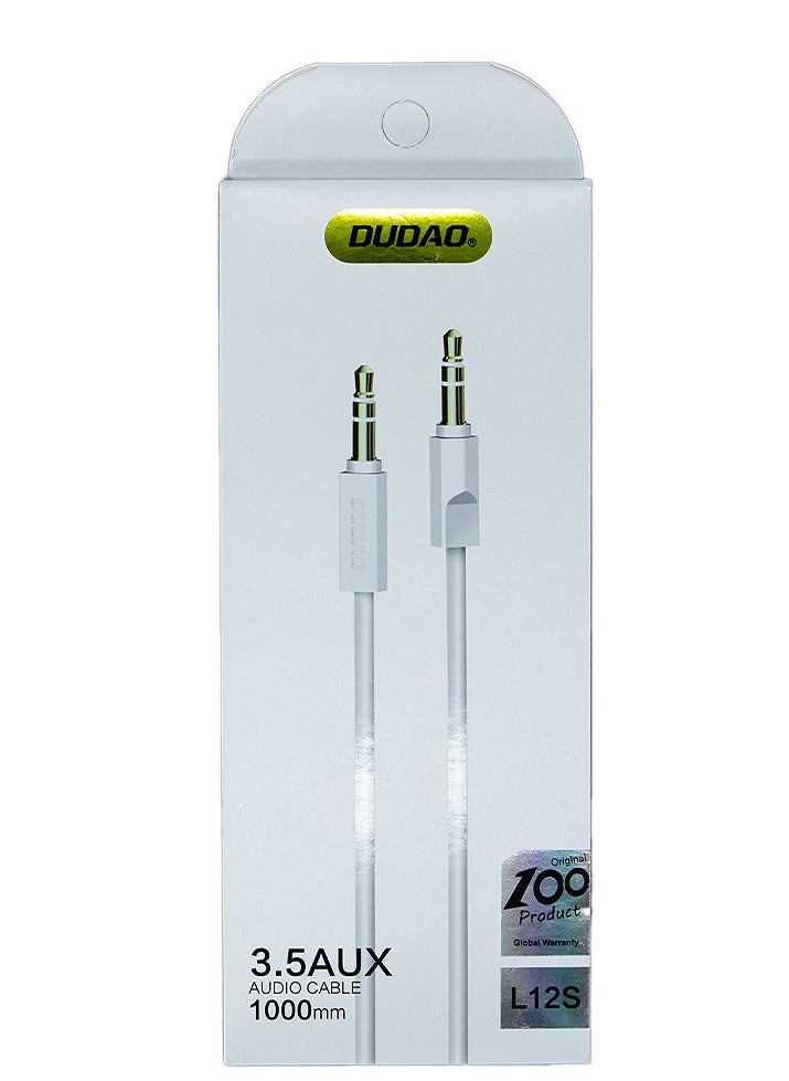 DUDAO 12S 3.5AUX Audio Cable 1000mm  - Image 4