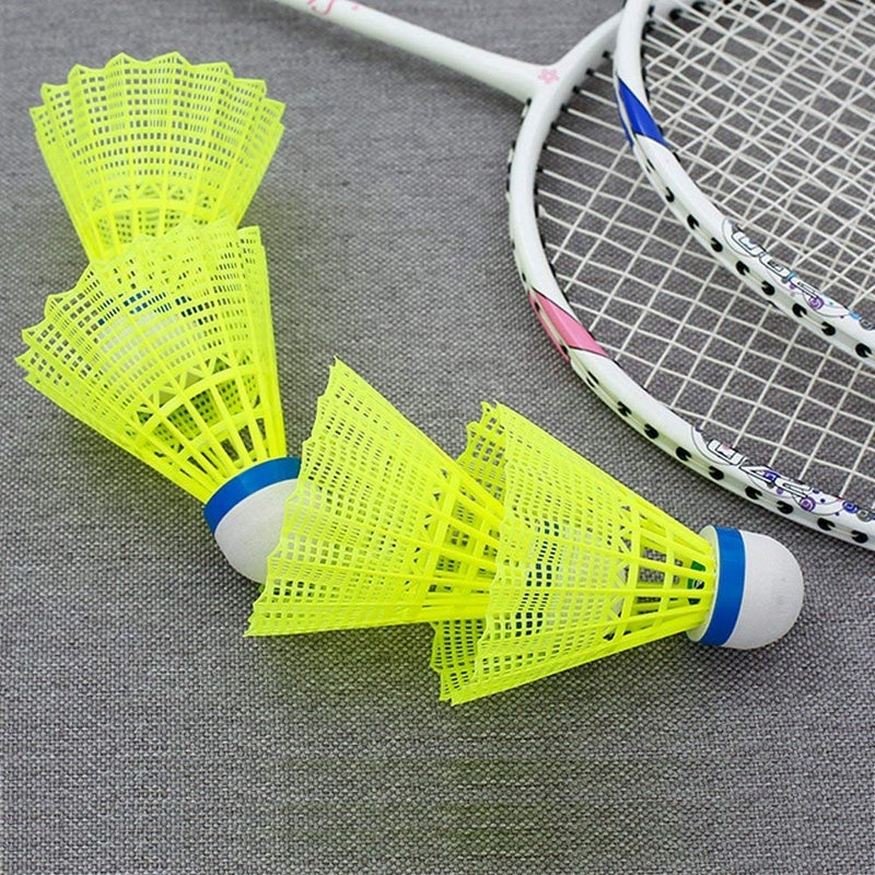 ZHENAN 12-Pack Advanced Nylon Feather Shuttlecocks,77 Grains-High Speed Badminton Balls (Yellow,Nylon) with Great Stability and Durability,Indoor Outdoor Sports Hight Speed Training Badminton Birdies - Image 4