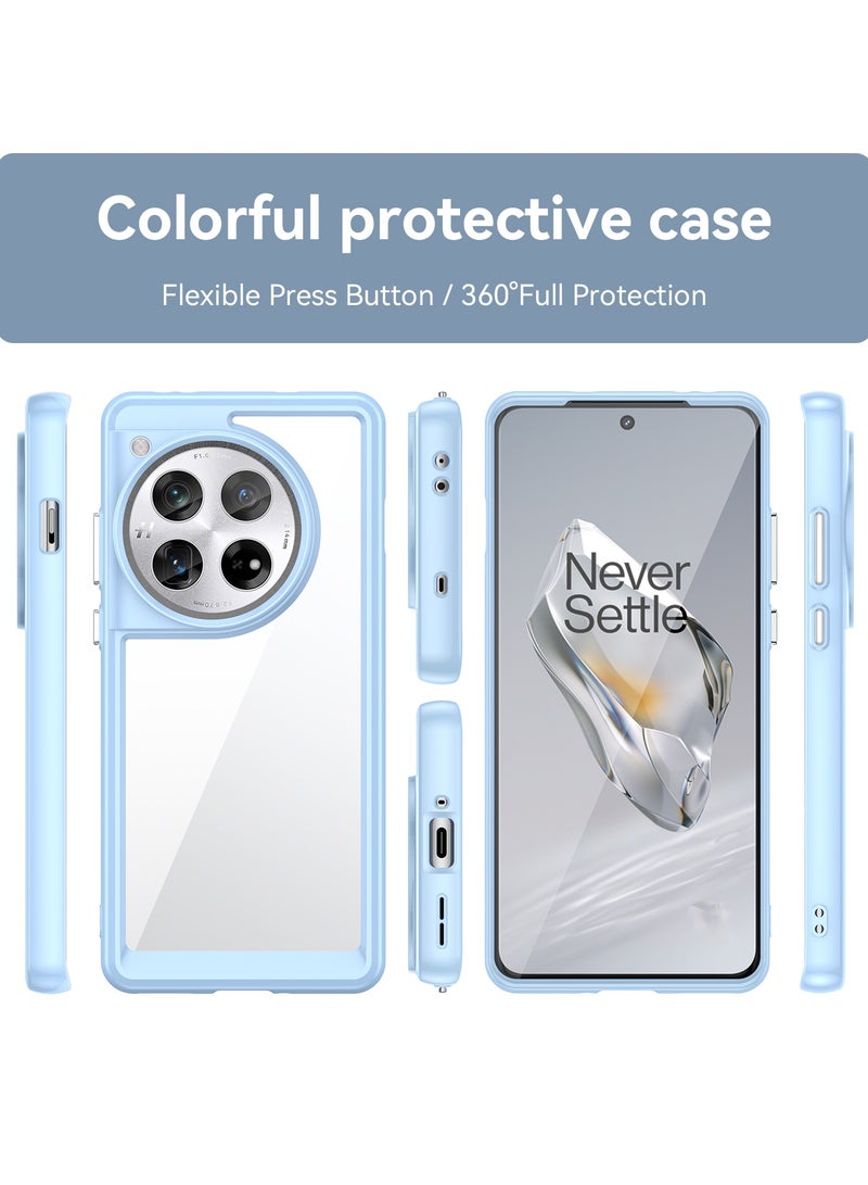 Protective Case Cover For ONEPLUS 12 5G Blue