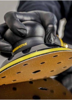 RHINOMOTIVE MULTI-PURPOSE GOLD ABRASIVE DISC Grit 120 100 Pcs per Box  - Image 5