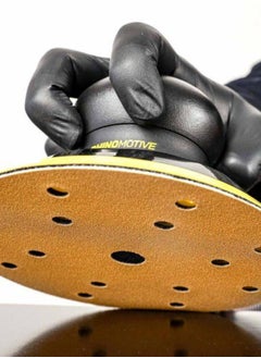 RHINOMOTIVE MULTI-PURPOSE GOLD ABRASIVE DISC Grit 120 100 Pcs per Box  - Image 4