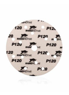 RHINOMOTIVE MULTI-PURPOSE GOLD ABRASIVE DISC Grit 120 100 Pcs per Box  - Image 3