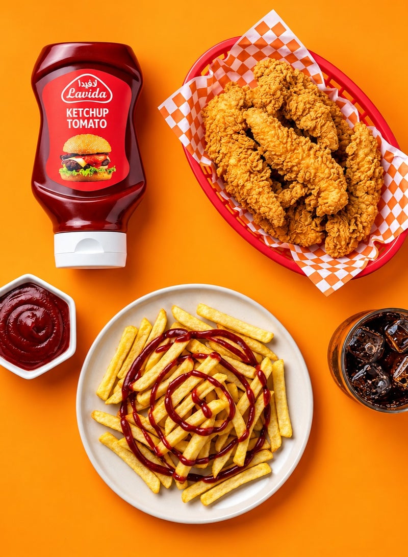 LaVida Special Offer Condiment Bundle (Ketchup 195g + BBQ Sauce 195g + Mustard 195g) - Image 3