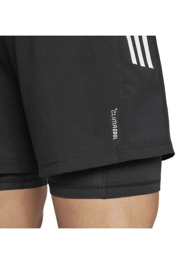 Adidas adidas OTR B S 2in1 M Black Running SHORTS for Men - XS