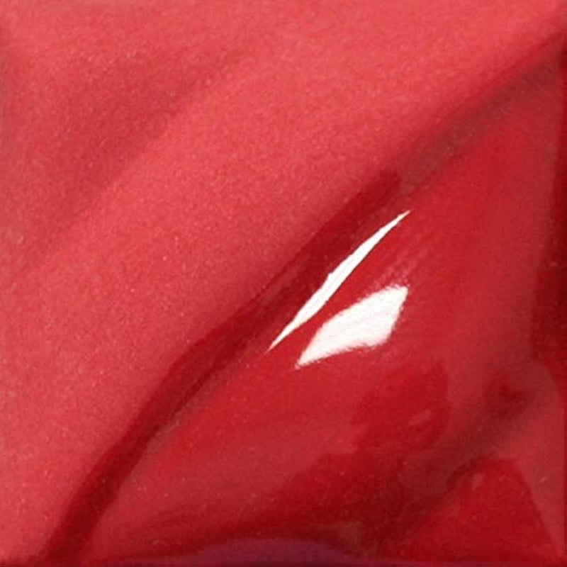 Amaco Velvet Underglaze V-387 – Bright Red 1 Pint