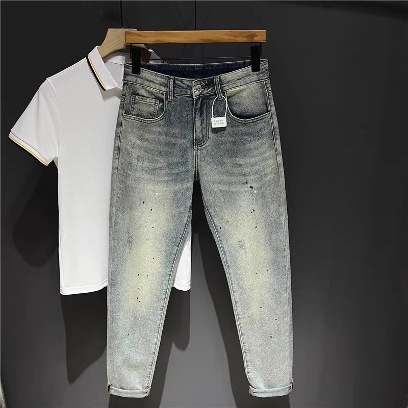 Unisex Classic Denim Jeans Loose Fit Daily Outdoor Wear - Image 3
