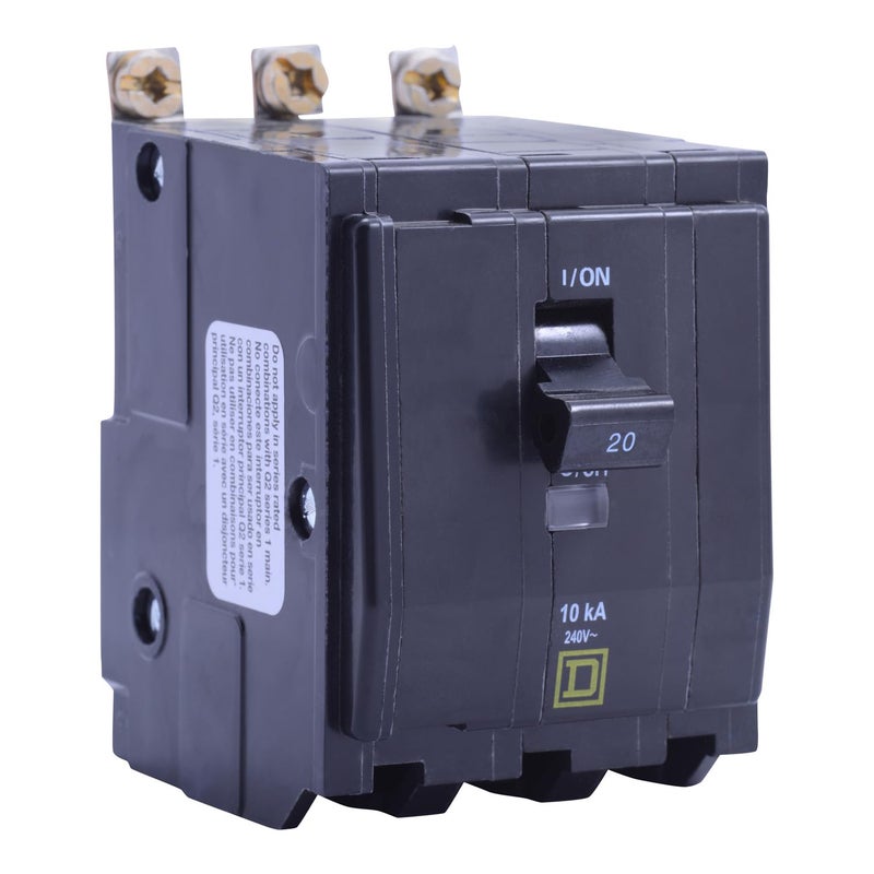 Schneider Electric Square D - QO320CP QO 20 Amp Three-Pole Circuit Breaker, , - Image 1
