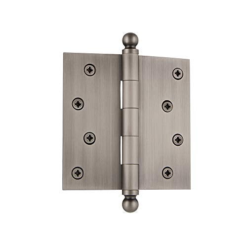 Nostalgic Warehouse Ball-Tip Residential Door Hinge with Square Corners - Image 3
