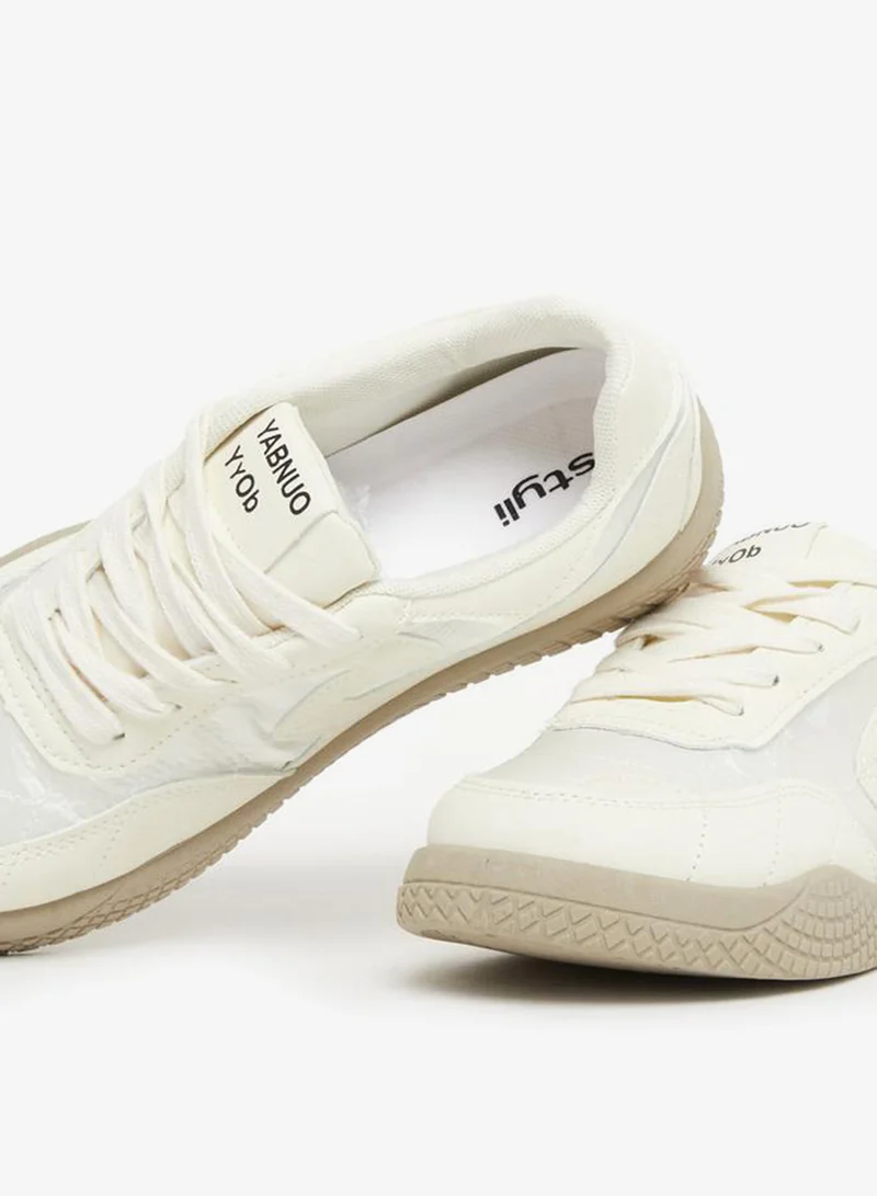 Styli Active Classic Court Lace Up Sneakers