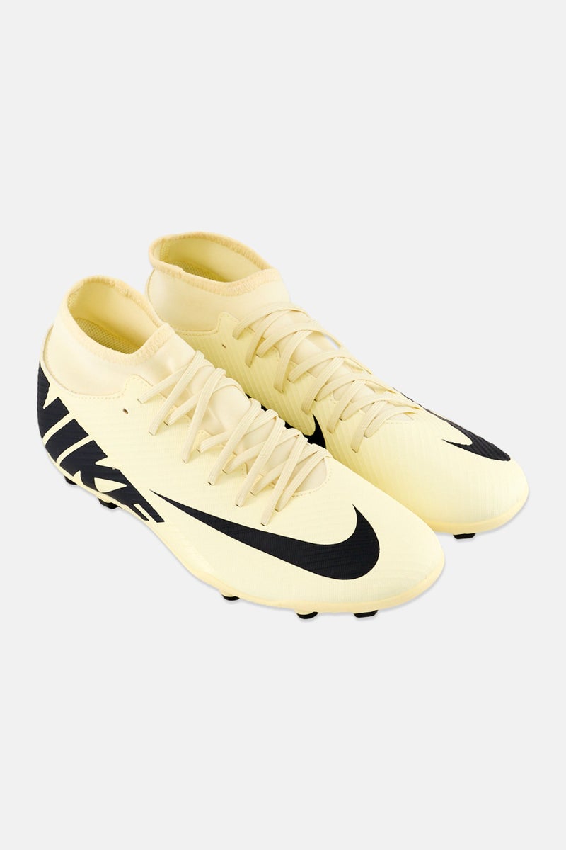 Nike Men Superfly 9 Club Lace Up Football Shoes, Cream  - Image 3