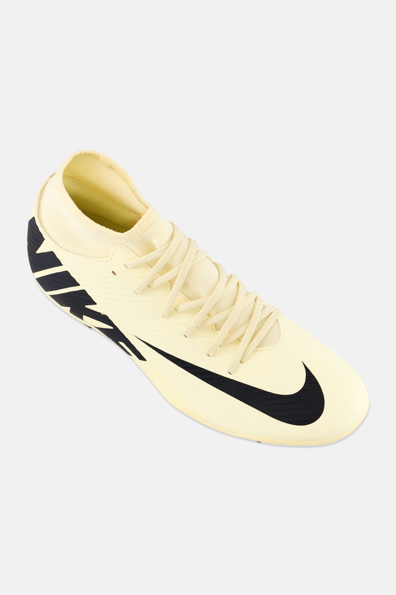 Nike Men Superfly 9 Club Lace Up Football Shoes, Cream  - Image 1