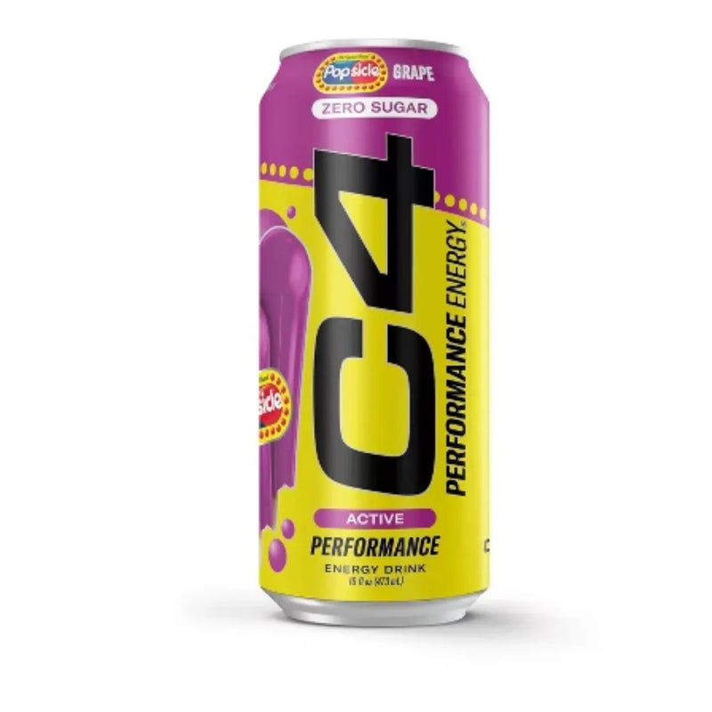 C4 Perfomance Popsicle Grape Flavor Energy Drink- 500ml