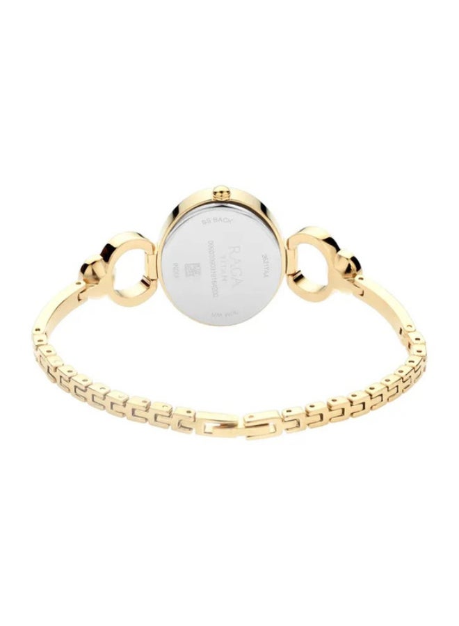 TITAN Raga Viva Champagne Dial Metal Strap Watch - Image 3