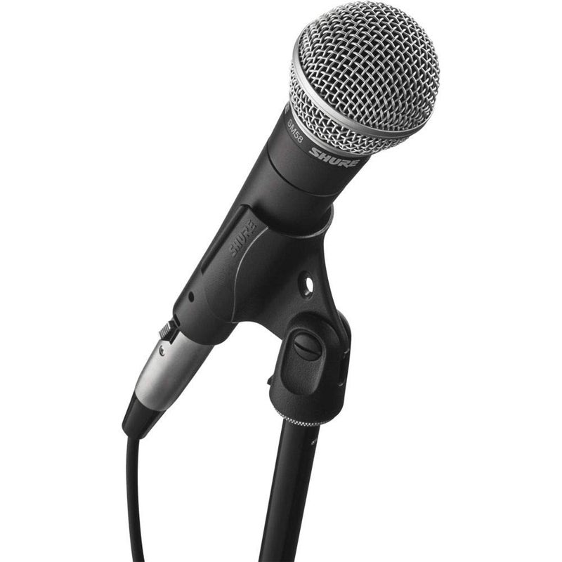 The Imaging World Shure SM58-LC Cardioid Dynamic Vocal Microphone + Extra Two (2) XLR Cables Bundle - Image 4