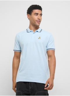 BRAVE SOUL Contrast Polo Shirt  - Image 1
