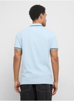 BRAVE SOUL Contrast Polo Shirt  - Image 2