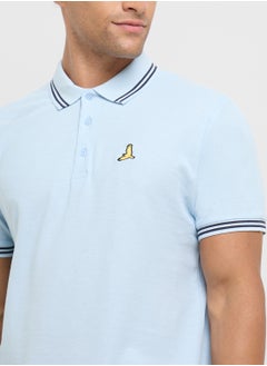BRAVE SOUL Contrast Polo Shirt  - Image 3