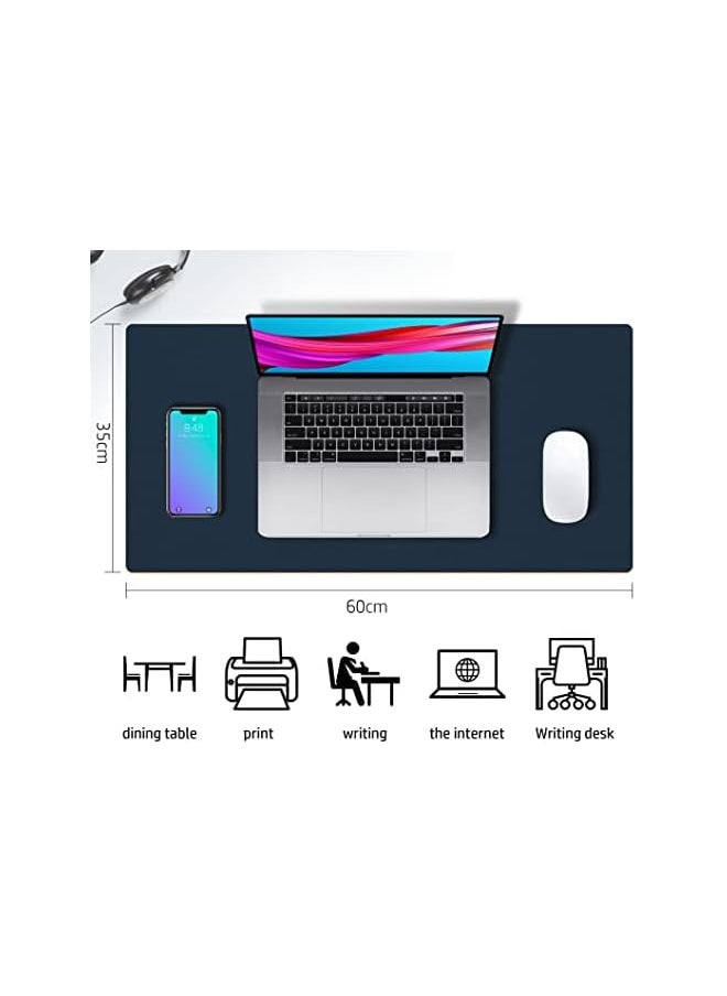 AMGREEN - Aothia Mouse Mat Small protector Pad - Multifunctional Dual-sided Office Mouse Pad,Smooth Surface Soft Desk Pad, Waterproof Mouse Mat for Mousetop, Pu Leather Mouse Cover for Office/Home - Image 1