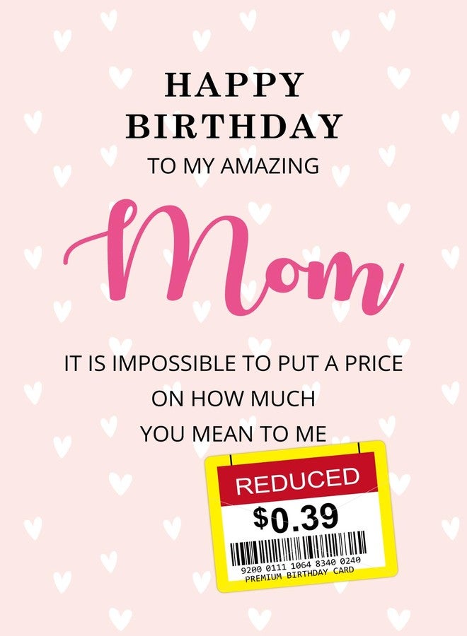 Gooji Funny Mom Birthday Card - Happy Birthday Card for Mom from Son or Daughter - Premium Quality - Image 1