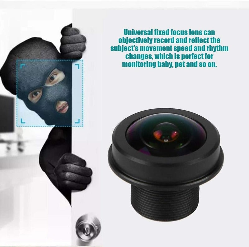 Zopsc 1.56mm f/2.0 5MP HD Fisheye Lens Professional 1/2.5 180 Degree Wide Angle with Thread for CCTV Surveillance Camera Default - Image 3