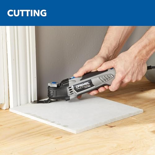 DREMEL طقم أدوات متعددة دريمل Multi-Max MM50-01 مع 30 ملحق وحقيبة تخزين – أداة اهتزازية بقوة 5.0 أمبير مع سرعة متغيرة وتغيير ملحقات بدون أدوات - Image 4