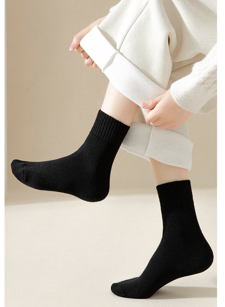 4 Packs Womens Socks Super Thick Warm Winter Socks Comfort Casual Socks Winter Socks for Women Gifts - Image 3