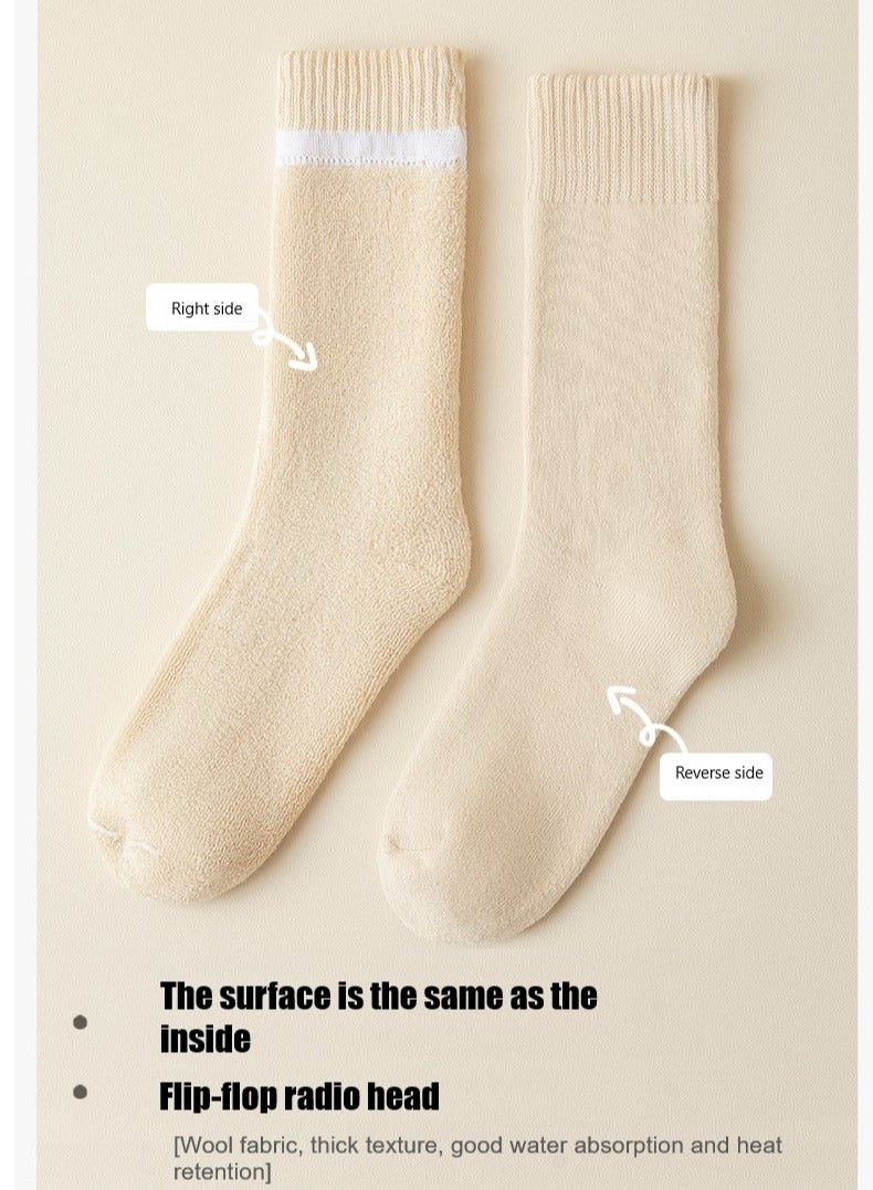 4 Packs Womens Socks Super Thick Warm Winter Socks Comfort Casual Socks Winter Socks for Women Gifts - Image 4
