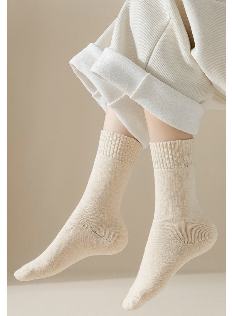 4 Packs Womens Socks Super Thick Warm Winter Socks Comfort Casual Socks Winter Socks for Women Gifts - Image 2