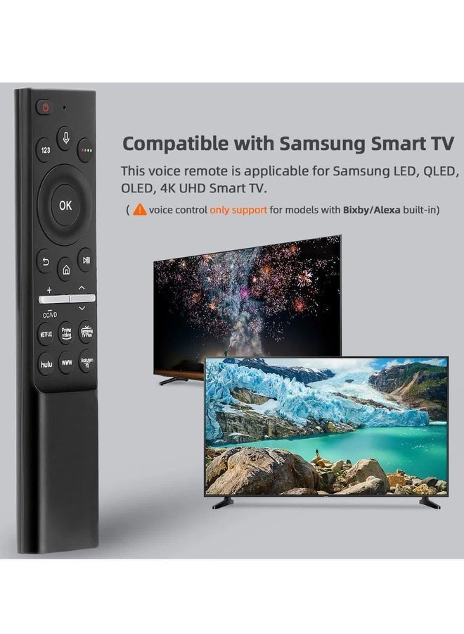 Raxoom Universal Remote Control for Samsung TV LED QLED 4K 8K UHD HDR Smart TVs Netflix Prime Video - Image 2