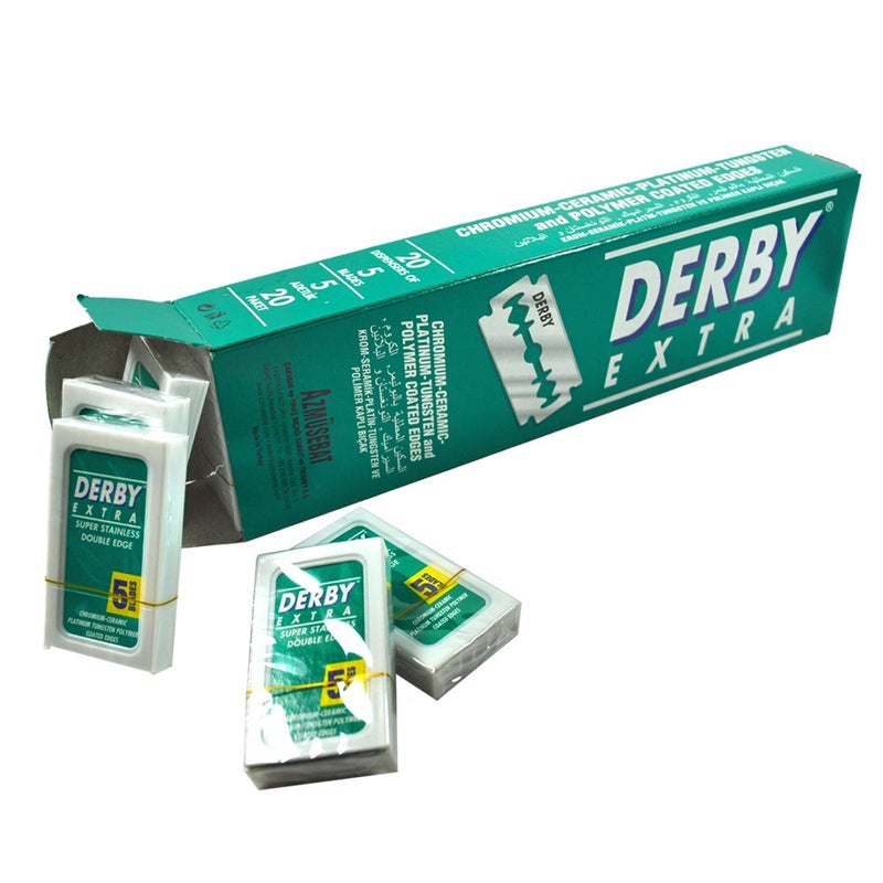 Derby Extra Double Edge Razor Blades  25 Ct
