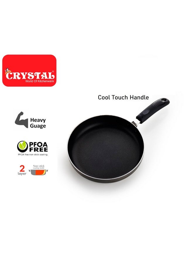 Crystal Classic Series Non-Stick Frypan with Steel Lid| 280 mm | 2.6 mm Thickness - pzsku/Z32E90012660B495F0898Z/45/_/1740118480/b495a823-7688-4694-bf58-9a2277de8785