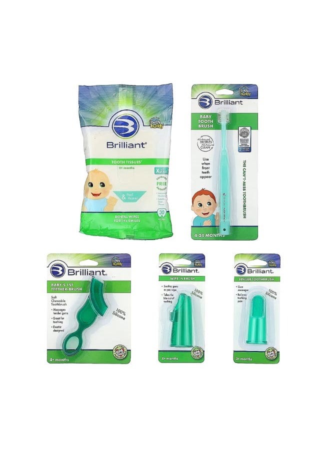 Brilliant 5 Pc Oral Care Kit 0 24 Months 5 Piece Kit - pzsku/Z32E9022334D0BCA99428Z/45/_/1702701004/40c3594d-cd52-4130-8659-b3387dd71896