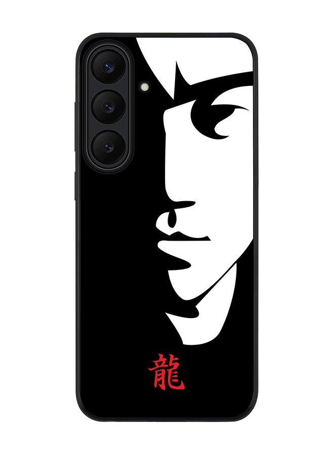 Stylizedd For Samsung Galaxy S25 FE Case,Slim fit Camera Protection, Shockproof Thin Phone cover  - Tibute - Bruce Lee (Black)