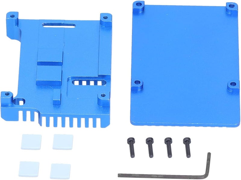 4 B Enclosure, Aluminum Alloy Heat Dissipation Shell, 87x56x25mm Microcomputer Case - Efficient Cooling, Durable Structure, Easy Assembly for 4 B Model - Image 1