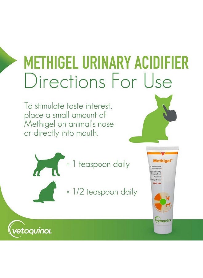 Vetoquinol Methigel Urinary Acidifier To Promote Urinary And Bladder Health For Dogs & Cats  - Image 5