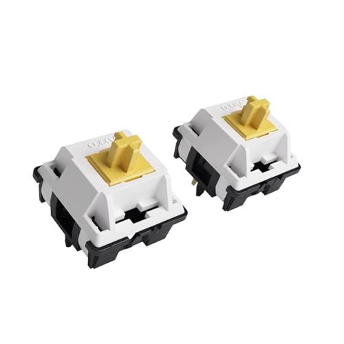 Akko V3 Penguin Tactile Silent Keyboard Switch for Mechanical Gaming Keyboard, 5-Pin 50gf Quiet Pre-Lubed Switches with Standard MX Structure (45pcs) - Image 2