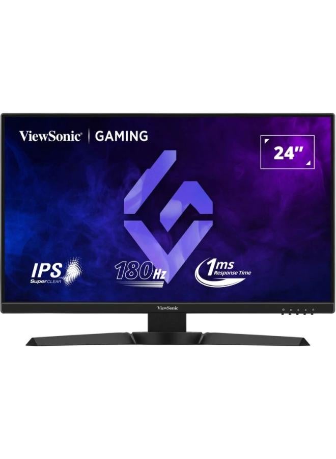 ViewSonic 24 Inch FHD 180Hz Gaming Monitor Black - Image 2