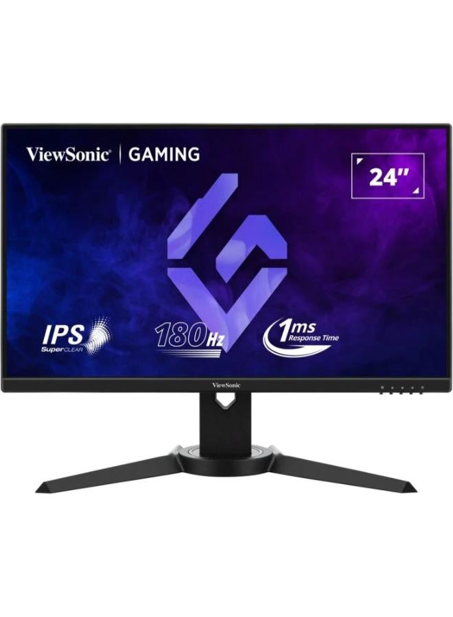 ViewSonic 24 Inch FHD 180Hz Gaming Monitor Black - Image 1