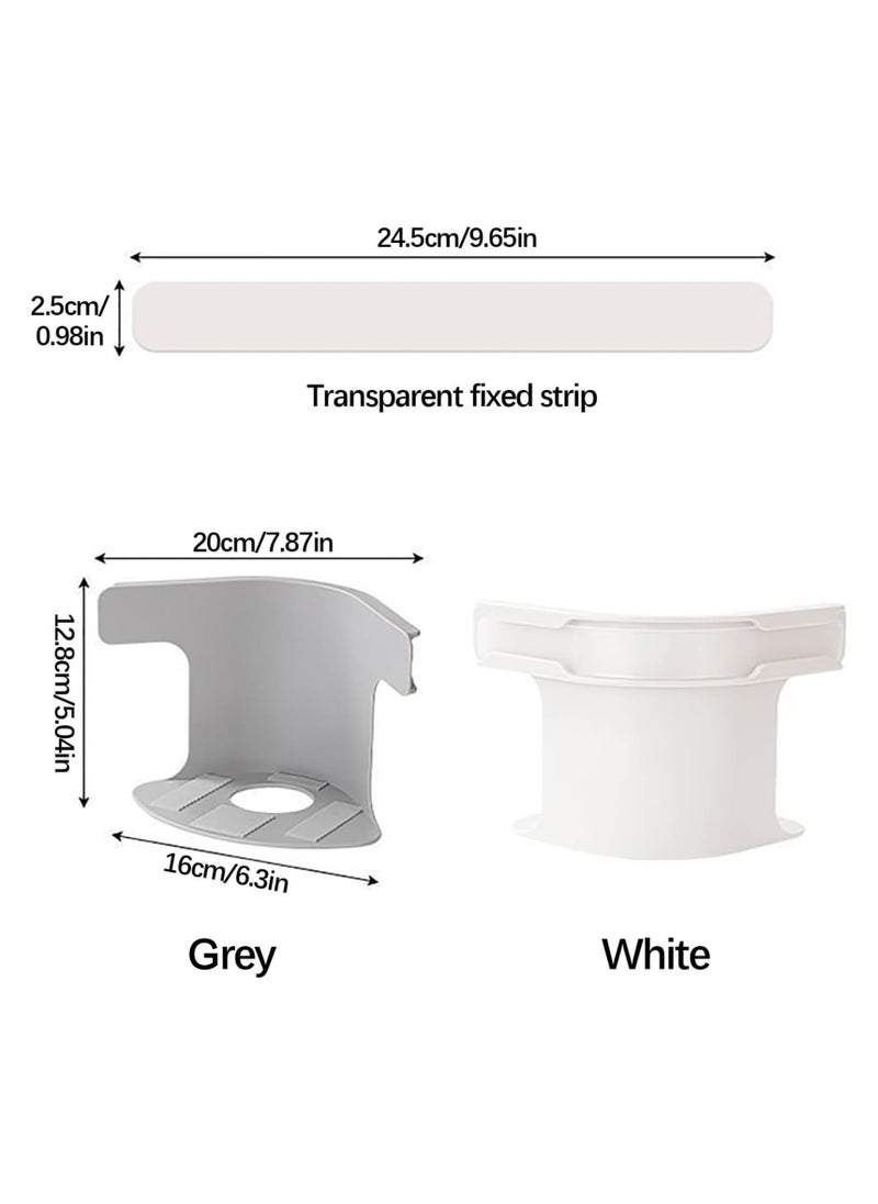 Dominy Bed Sheet Holder With Lock Strips, 4pieces Heavy Duty Bed Sheet Fasteners, Beds Fitted Sheets Clips, Non-Slip Bedsheet Lock, Fitted Sheets Corner Holders, For Mattress Protectors, Bedding(White)  - Image 3