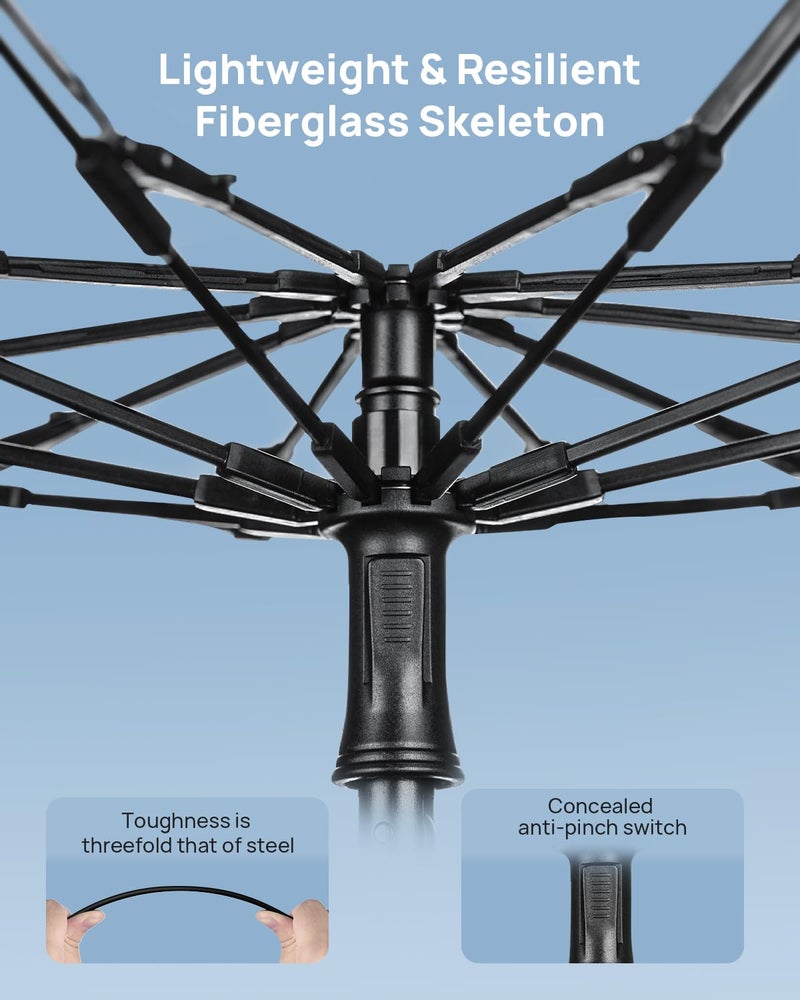 HALOBLK مظلة واقية من الشمس ثلاثية الطبقات معززة من HALOBLK إصدار مهمة ناسا فويجر-2 مصممة لجميع طرازات تسلا Y و 3 (2026 2025 2024 2023 2022 2021) الملحقات - Image 4