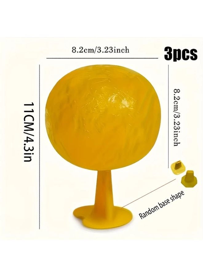 3pcs Sticky Fly Traps Indoor Outdoor Fruit Insect Catcher Balls for Gardens - Image 4